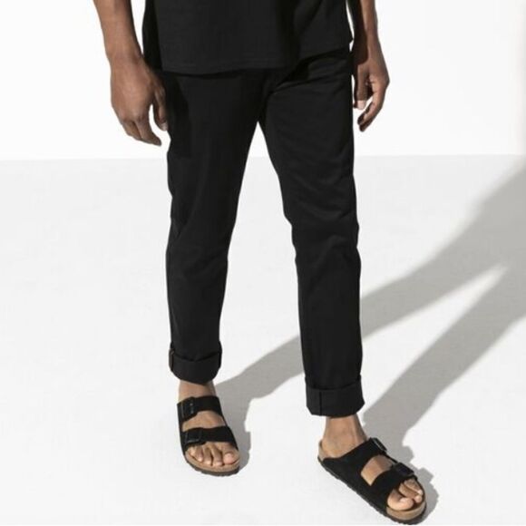 Birkenstock Arizona Soft Footbed Suede Leather, Black, EU 41 NWT main image 9